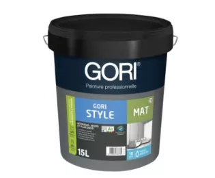 Peinture mate en phase aqueuse pour murs et plafonds | Goristyle | GORI