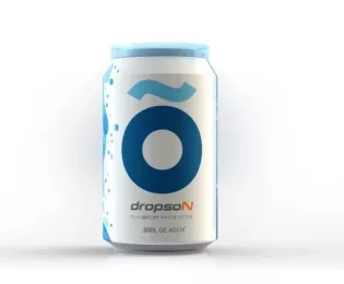 Canette filtrante Dropson