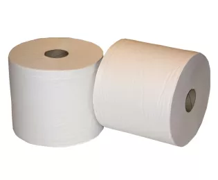 Lot de 2 bobines d'essuyage | Blanc | 21x25 | COMPAS