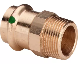 Raccord droit fileté | FM | Bronze | Sanpress | VIEGA