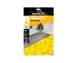 Croisillons autonivelants en X | 2 mm | Pavilift (sachet de 250)