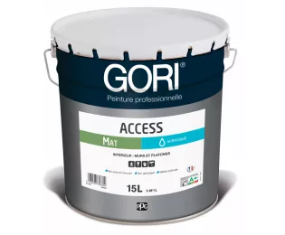 Peinture  acrylique mate pour murs et plafonds 15L | Goriaccess | Gori