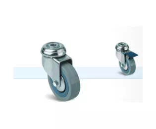 Roulette de manutention avec platine pivotante | Novoplex | NORAIL