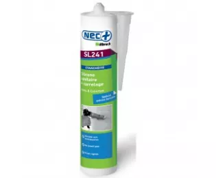 Mastic silicone sanitaire | SL241 Nec+ | ILLBRUCK
