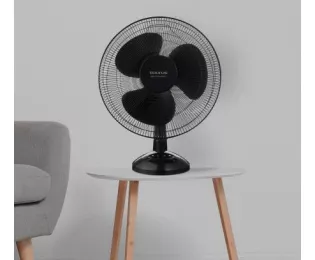 Ventilateur de table noir Greco 16C Elegance Taurus Alpatec