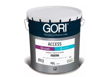 Peinture acrylique veloutée pour murs et plafonds | 15L | Goriaccess | GORI