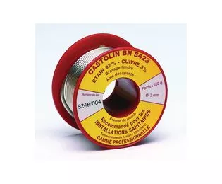 Bobine de brasure étain | CASTOLIN