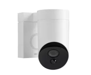 Caméra de surveillance extérieure avec sirène intégrée | SOMFY