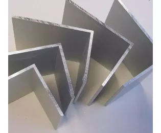 Arrêt de  plaque alu non porteur | Pour profilés aluminium | Sunclear