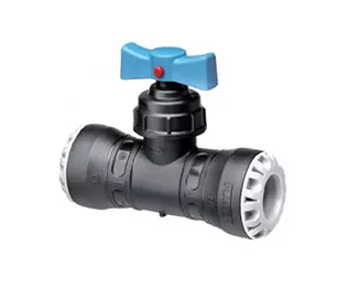 Vanne PE encliquetable | Plasson